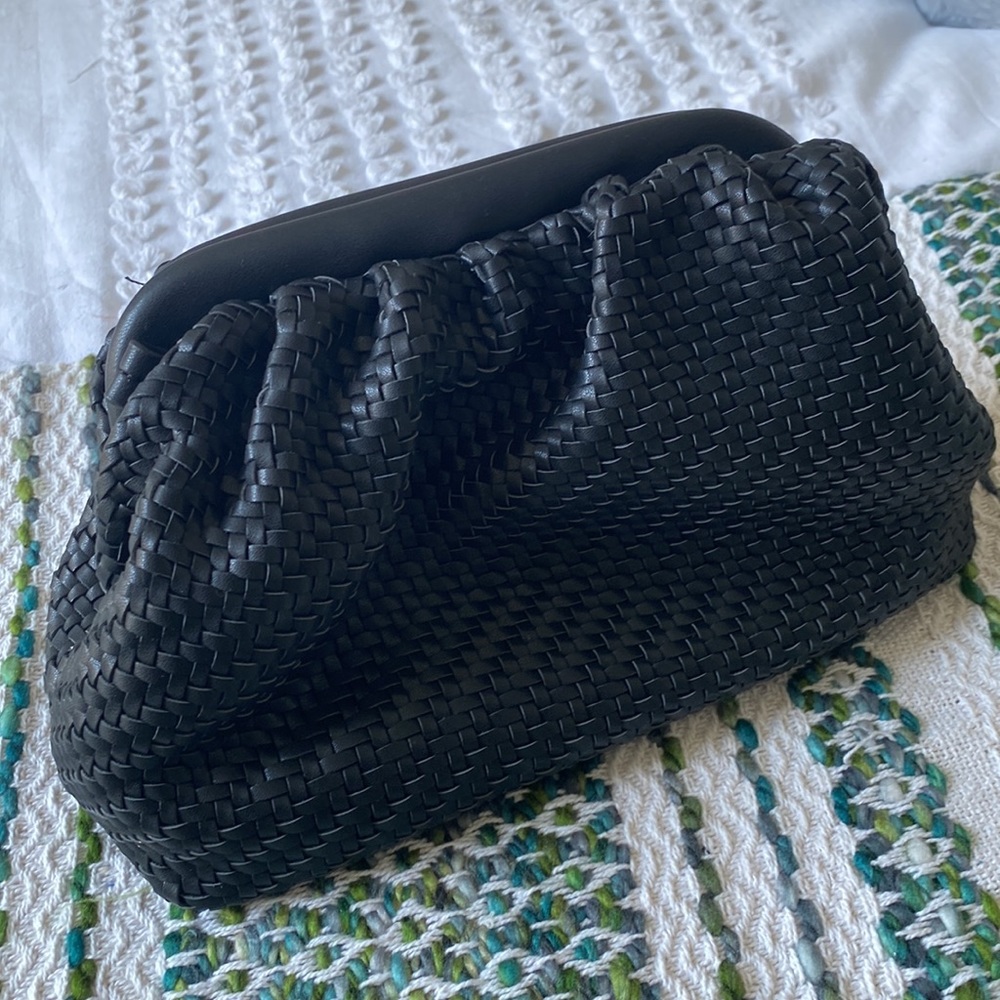 Basket Weave clutch